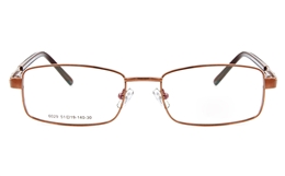 Poesia 6029 Stainless Steel Mens Womens Full Rim Optical Glasses for Fashion,Classic,Sport,Nose Pads Bifocals