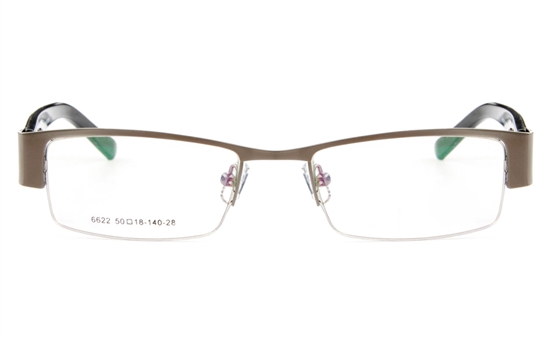 Poesia 6622 Stainless Steel Mens&Womens Semi-rimless Optical Glasses Poesia 6622 Stainless Steel Mens&Womens Semi-rimless Optical Glasses