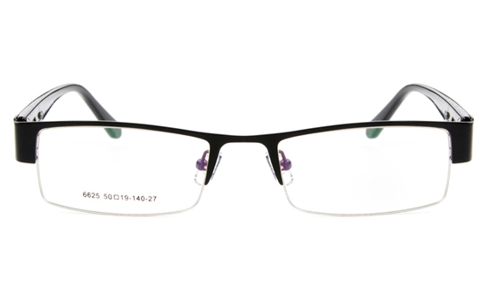 Poesia 6625 Stainless Steel Mens&Womens Semi-rimless Optical Glasses Poesia 6625 Stainless Steel Mens&Womens Semi-rimless Optical Glasses