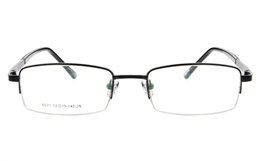 Poesia 6021 Stainless Steel Mens&Womens Semi-rimless Optical Glasses