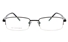 Poesia 6021 Stainless Steel Mens&Womens Semi-rimless Optical Glasses