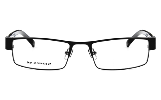 Poesia 6621 Stainless Steel Mens&Womens Full Rim Optical Glasses