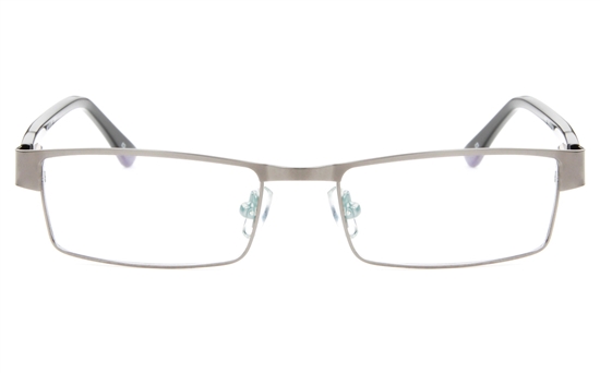 9827 Stainless Steel/ZYL Kids Full Rim Square Optical Glasses