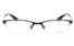 E1189 Stainless Steel Mens&Womens Semi-rimless Square Optical Glasses