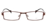E1167 Stainless Steel Mens&Womens Full Rim Square Optical Glasses