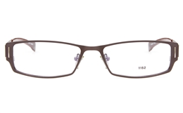 E1152 Stainless Steel Mens Full Rim Square Optical Glasses for Fashion,Classic,Party,Nose Pads Bifocals