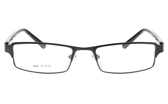 969 Stainless Steel/ZYL Kids Full Rim Square Optical Glasses