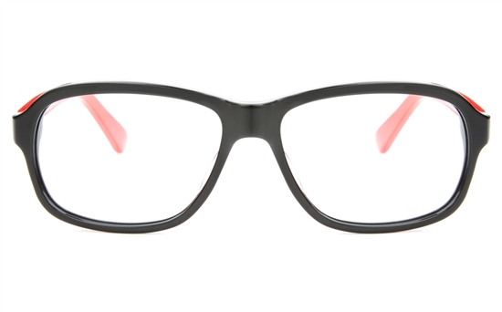 T6016 Acetate(ZYL) Mens&Womens Full Rim Square Optical Glasses