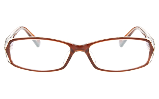 2043 Propionate Womens Full Rim Square Optical Glasses