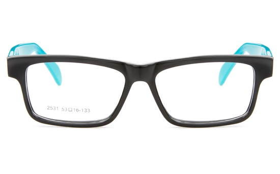2531 Acetate(ZYL) Mens&Womens Full Rim Square Optical Glasses