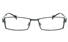 E1167 Stainless Steel Mens&Womens Full Rim Square Optical Glasses