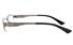 E1203 Stainless Steel Mens&Womens Semi-rimless Square Optical Glasses ProductViewEntity