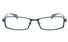 E1195 Stainless Steel/ZYL Mens&Womens Full Rim Square Optical Glasses