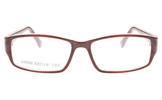 S6860 Propionate Mens&Womens Full Rim Square Optical Glasses