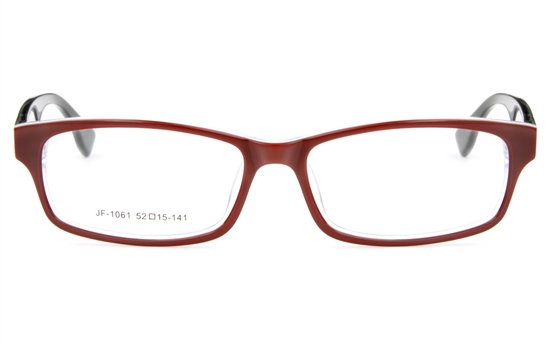 JF1061 Acetate(ZYL) Womens Full Rim Square Optical Glasses