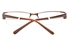 T2008 Stainless Steel/ZYL Mens&Womens Semi-rimless Square Optical Glasses ProductViewEntity