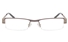 SJ036 Stainless Steel Mens&Womens Semi-rimless Square Optical Glasses