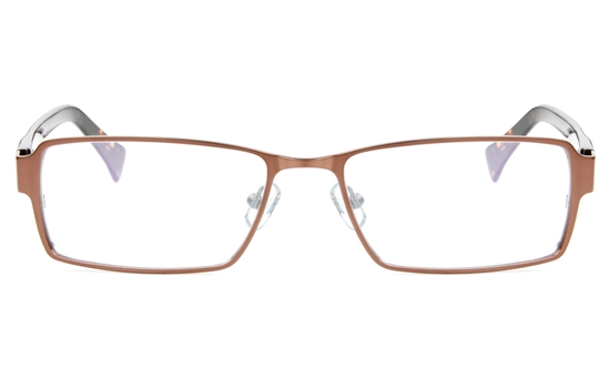 Z6593 Stainless Steel/ZYL Mens Full Rim Square Optical Glasses