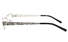 SJ036 Stainless Steel Mens&Womens Semi-rimless Square Optical Glasses ProductViewEntity