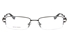 H88146 Stainless Steel Mens Full Rim Square Optical Glasses