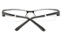 T2008 Stainless Steel/ZYL Mens&Womens Semi-rimless Square Optical Glasses ProductViewEntity