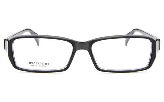N9633 TR90 Mens&Womens Full Rim Square Optical Glasses