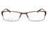 SJ062 Stainless Steel Mens&Womens Full Rim Square Optical Glasses