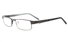 P8496 Stainless Steel/ZYL Mens&Womens Semi-rimless Square Optical Glasses ProductViewEntity