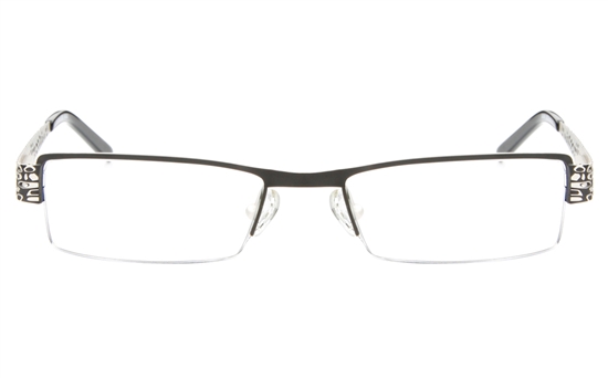 SJ036 Stainless Steel Mens&Womens Semi-rimless Square Optical Glasses SJ036 Stainless Steel Mens&Womens Semi-rimless Square Optical Glasses