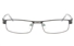 P8496 Stainless Steel/ZYL Mens&Womens Semi-rimless Square Optical Glasses P8496 Stainless Steel/ZYL Mens&Womens Semi-rimless Square Optical Glasses