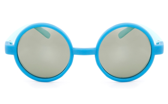Vista Sport CH9 Polycarbonate(PC) Kids Full Rim Round Sunglasses