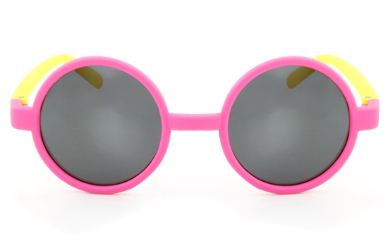 Vista Sport CH9 Polycarbonate(PC) Kids Full Rim Round Sunglasses
