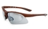 Vista Sport GEN1046 Propionate Mens&Womens Semi-rimless Rectangle Sunglasses