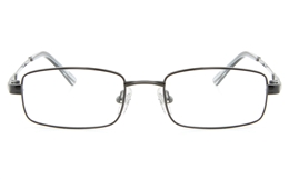 Vista First 2118 Titanium Memory Mens Womens Full Rim Square Optical Glasses for Fashion,Classic,Nose Pads Bifocals