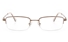 Vista First 2120 Titanium Memory Mens&Womens Semi-rimless Square Optical Glasses Vista First 2120 Titanium Memory Mens&Womens Semi-rimless Square Optical Glasses