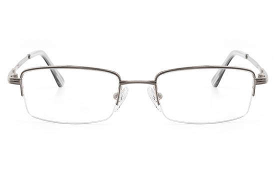 Vista First 2120 Titanium Memory Mens&Womens Semi-rimless Square Optical Glasses Vista First 2120 Titanium Memory Mens&Womens Semi-rimless Square Optical Glasses