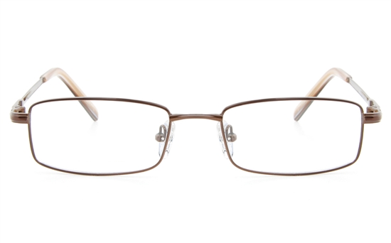 Vista First 2117 Titanium Memory Mens Full Rim Square Optical Glasses