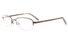 Vista First 2119 Titanium Memory Mens&Womens Semi-rimless Oval Optical Glasses ProductViewEntity