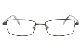 Vista First 2115Titanium Memory Mens Full Rim Square Optical Glasses for Fashion,Classic,Nose Pads Bifocals