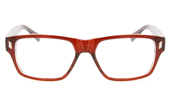1204 Polycarbonate(PC) Mens Full Rim Square Optical Glasses