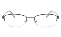Vista First 2119 Titanium Memory Mens&Womens Semi-rimless Oval Optical Glasses
