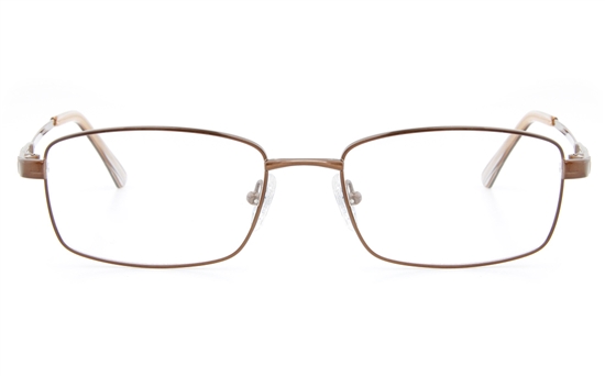 Vista First 2112 Titanium Memory Mens Full Rim Square Optical Glasses