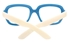 Poesia 5204 Polycarbonate(PC) Mens&Womens Full Rim Square Optical Glasses ProductViewEntity