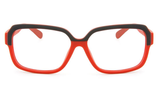 Poesia 5147 Polycarbonate(PC) Mens&Womens Full Rim Square Optical Glasses