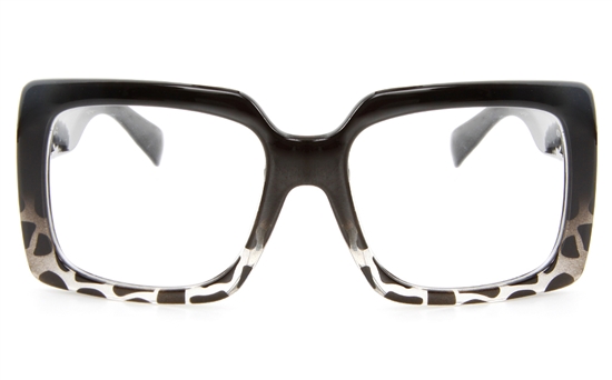 Poesia 5139 Polycarbonate(PC) Mens&Womens Full Rim Square Optical Glasses