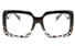 Poesia 5139 Polycarbonate(PC) Mens&Womens Full Rim Square Optical Glasses