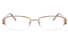 ZB018 Stainless Steel Womens Semi-rimless Square Optical Glasses ZB018 Stainless Steel Womens Semi-rimless Square Optical Glasses