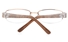 ZB018 Stainless Steel Womens Semi-rimless Square Optical Glasses ProductViewEntity