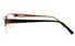 ZB022 Stainless Steel Mens&Womens Semi-rimless Square Optical Glasses ProductViewEntity