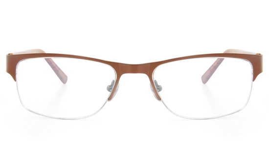 ZB022 Stainless Steel Mens&Womens Semi-rimless Square Optical Glasses ZB022 Stainless Steel Mens&Womens Semi-rimless Square Optical Glasses